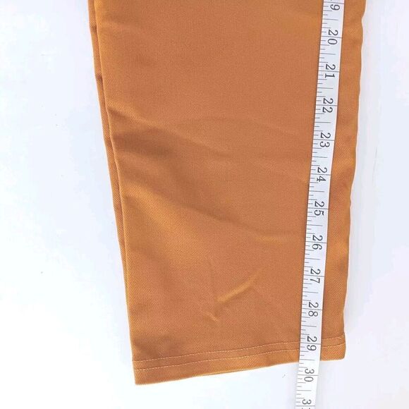 Holic Jean Plus Size 3X Mustard Yellow Stretchy Straight Leg 4-Pocket Pants - Picture 7 of 8